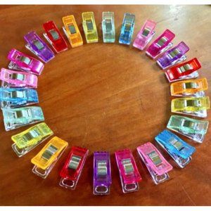 Multipurpose Sewing Clips Pack of 160, with Premium Storage Tin Box Pack